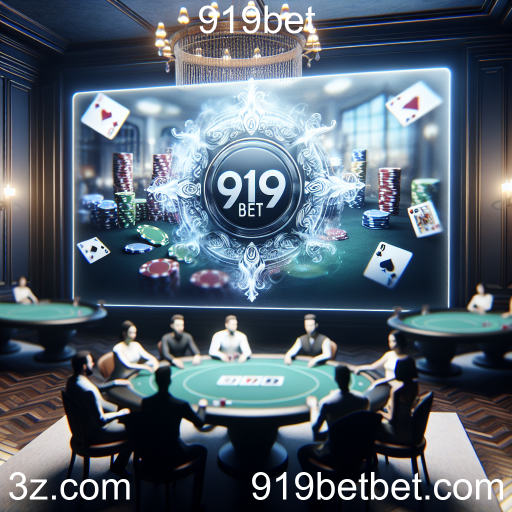 Explore a Emoção do Poker Online no 919bet